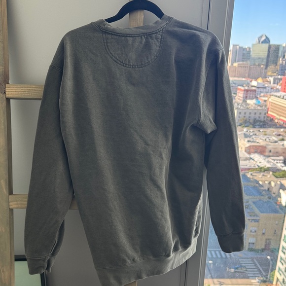 Comfort Colors Gray Graphic Crewneck Sweater - Picture 3 of 3